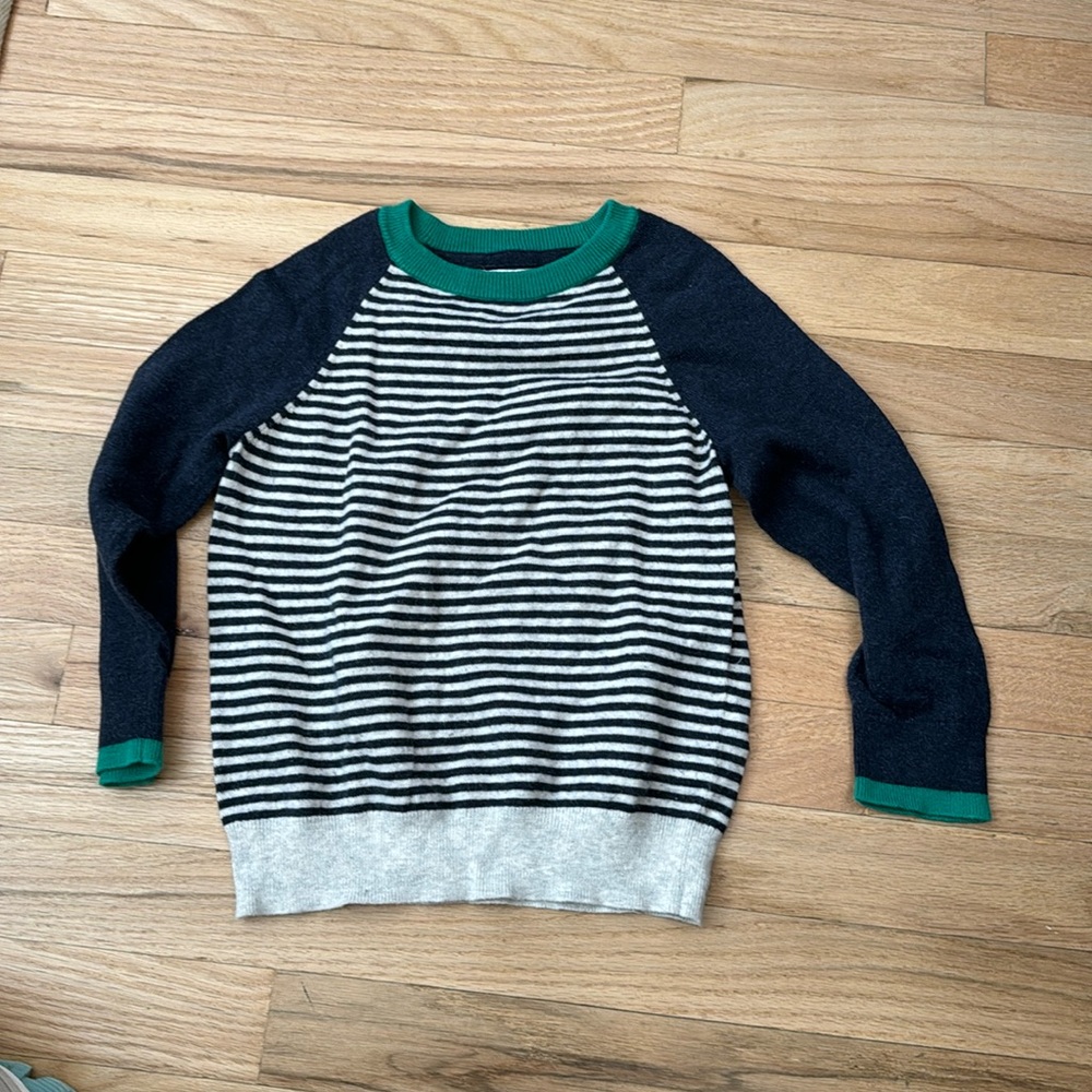 Boys boden stripped sweater